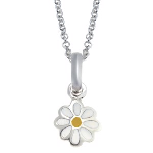 Sølv vedhæng med daisy blomst 80691380900 med -10%